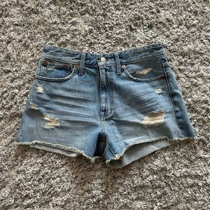 Madewell relaxed denim shorts